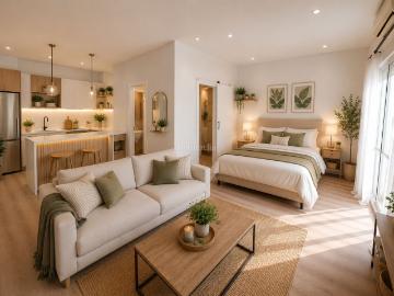 Piso en venta en Barcelona, Barri de les Corts. Ático con terraza y vistas privilegiadas a la Sagrada Familia y al Tibidabo. Pisos.