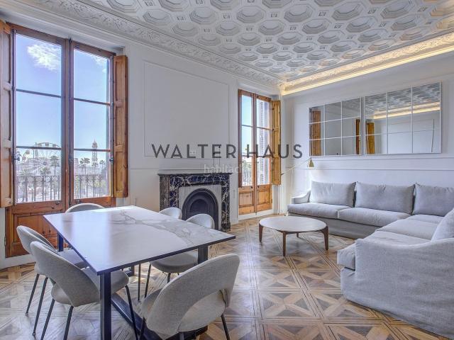 Piso en venta en Barcelona, St. Pere Sta. Caterina El Born. Exclusivo piso reformado en finca regia en Port Vell, Barcelona. Pisos.