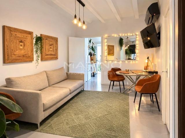 Piso en venta en Barcelona, St. Pere Sta. Caterina El Born. Tu rincón en el Born piso exterior con balcón y terraza comunitaria. Pisos.