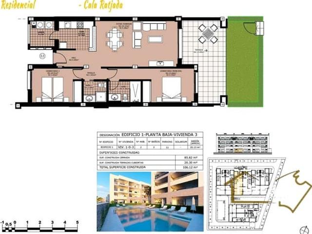 Piso en venta en Cala Ratjada, Mallorca
