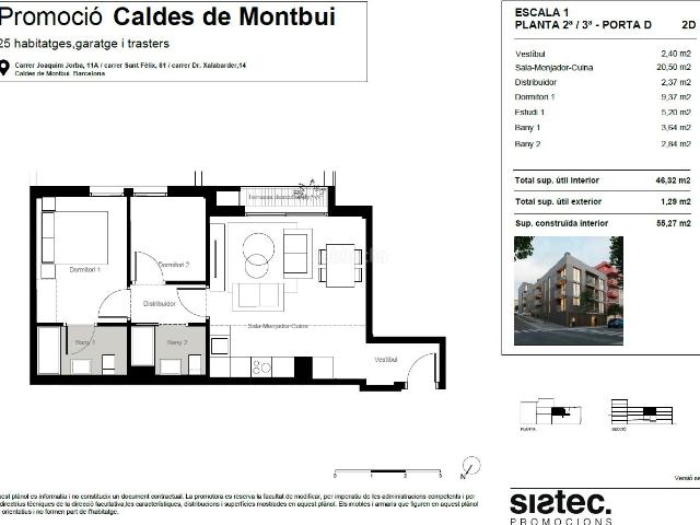 Piso en venta en Caldes de Montbui. Pisos Caldes de.