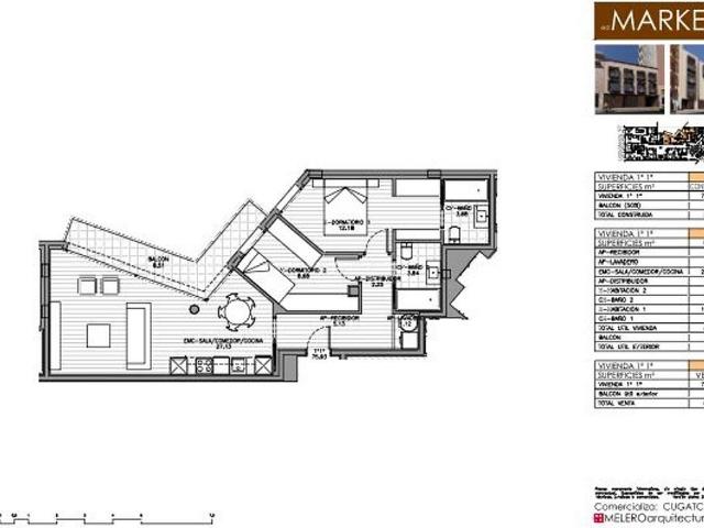 Piso en venta en calle Cal Gerer, Rubí, de 94 m² 2 habitaciones por 289.000