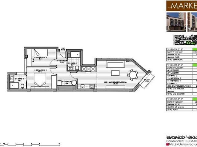 Piso en venta en calle Cal Gerer, Rubí, de 84 m² 2 habitaciones por 280.000
