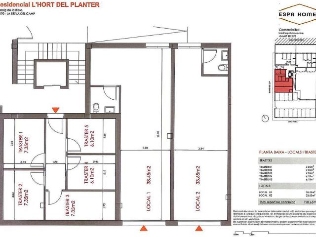 Piso en venta en calle De la Riera, Selva del Camp, La, de 88 m² 3 habitaciones por 270.000