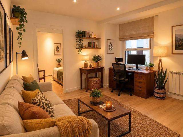 Piso en venta en calle De Les Jonqueres, Barcelona, de 47 m² 1 habitación por 338.000