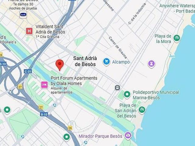 Piso en venta en calle De Pi i Gibert, Sant Adrià de Besos, de 64 m² 2 habitaciones por 115.500