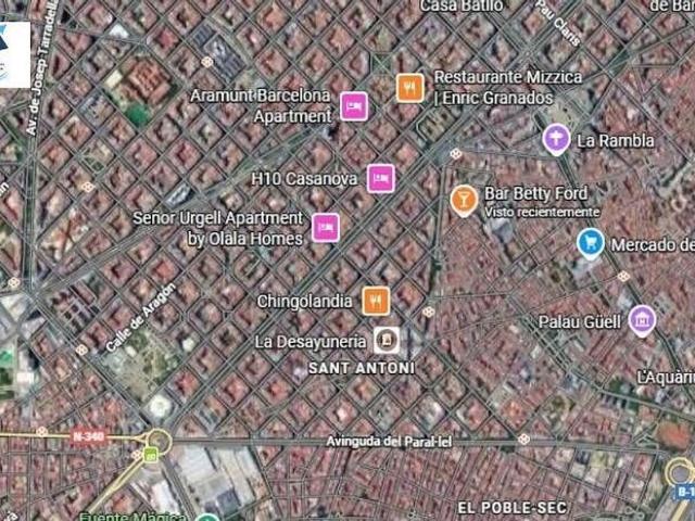 Piso en venta en calle De Valldonzella, Barcelona, de 49 m² 1 habitación por 150.000