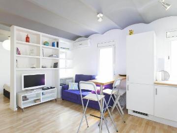 Sant Antoni, Barcelona, Lateral Gran Via de les Corts Catalanes, L'Antiga Esquerra de l'Eixample, Barcelona, Barcelona, Cataluña, Cataluña