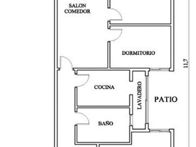 Piso en venta en calle Del Doctor Fleming, Vilanova i La Geltrú, de 73 m² 3 habitaciones por 55.000