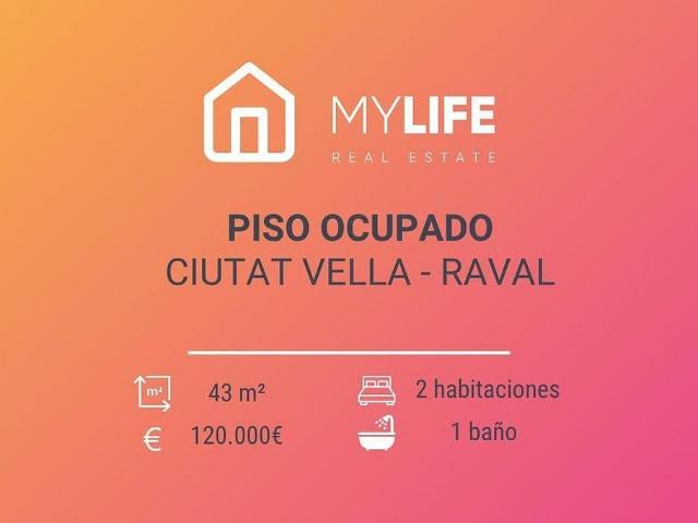 Piso en venta en calle Del Lleó, Barcelona, de 39 m² 2 habitaciones por 92.000