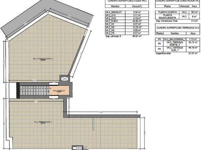 Piso en venta en calle Del Músic Lluís Millet, Mataró, de 111 m² 3 habitaciones por 430.000