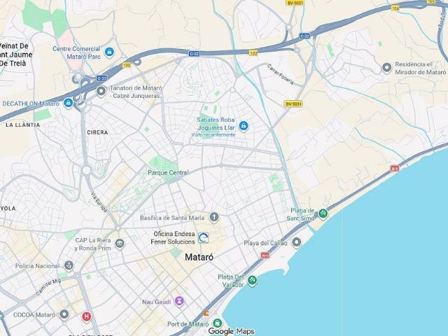 Piso en venta en calle Santiago Rusiñol, Mataró, de 67 m² 2 habitaciones por 85.450