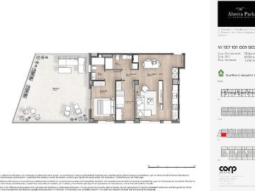 Piso en venta en calle Torrentet Rosers Lluis Companys Martorell, Abrera, de 63 m² 2 habitaciones por 309.000