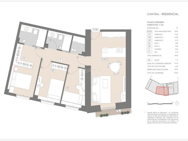 Piso en venta en Camprodon Pirineos. CAN RAL. Pisos.