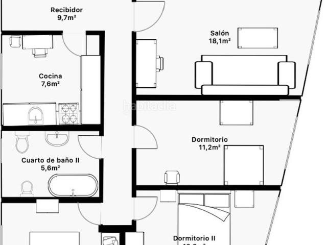 Piso en venta en Carbajosa de la Sagrada. Piso en venta con garaje y trastero junto a la Vía de la Plata Vía de la Plata Inmobiliaria. Pisos Carbajosa de la.