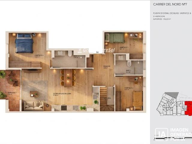 Piso en Venta en Centre