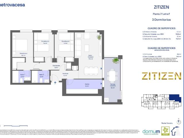 Piso en Venta en Distrito Zeta Recinto Ferial Cortijo de Torres