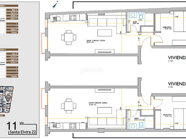 Piso en venta en Dos Hermanas, Centro Doña Mercedes. ÚLTIMA VIVIENDA EN VENTA DE NUEVA CONSTRUCCIÓN. Pisos Dos.