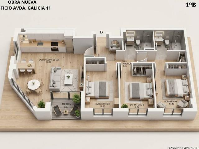 Piso en Venta en El Natahoyo