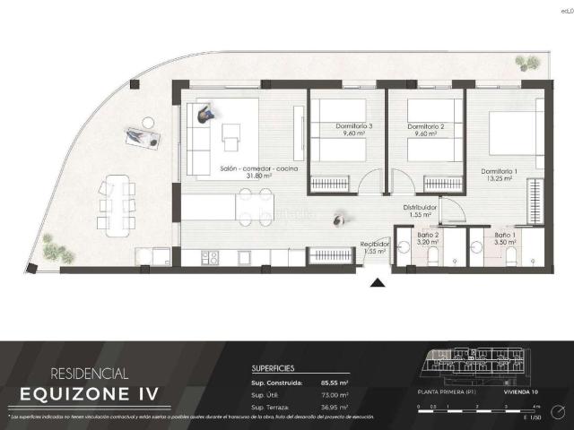 Piso en venta en Elche Elx, La Foia Daimés Asprella. Rocamar inmo Equizone Fase IV, ! Promoción nueva en urbanización con piscina terraza y garaje y gim ! Porque lo quieres todo !. Pisos.