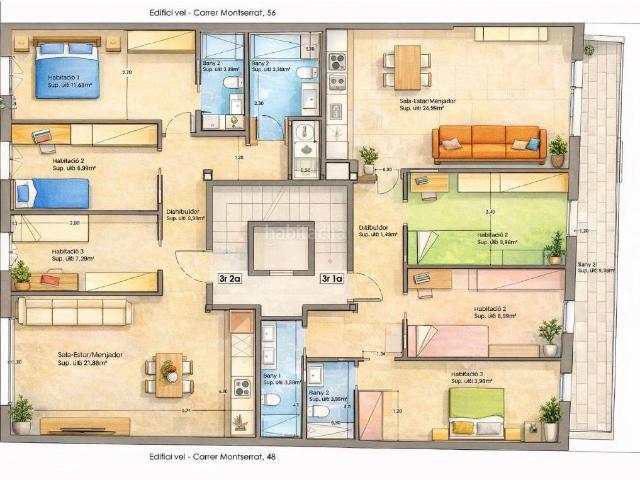Piso en venta en Esparreguera, Nucli Urbà. PISO A ESTRENAR EN EL CENTRO. Pisos.