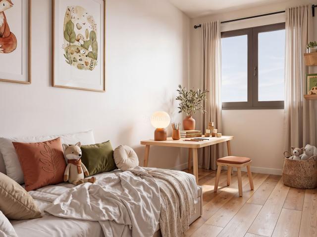 Piso en venta en Girona, Eixample Sud Migdia. Vivienda esquinera de obra nueva y 3 habitaciones. Pisos.