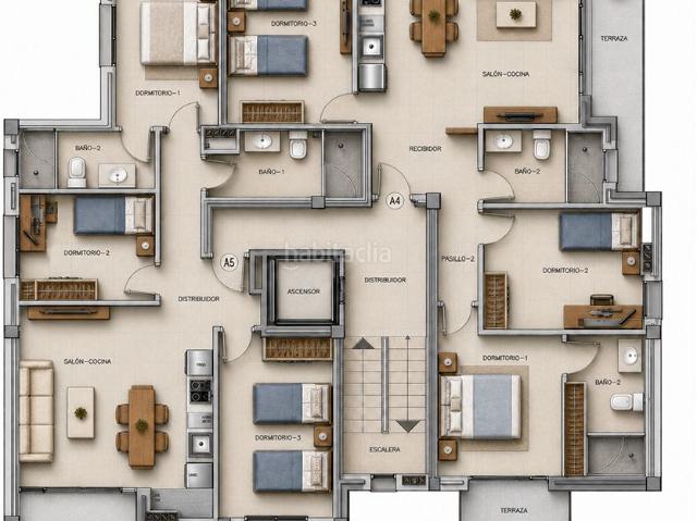 Piso en venta en Jaén, Puente Tablas Puente Nuevo Cerro Molina. RESIDENCIAL PUERTA ELVIRA. Pisos.