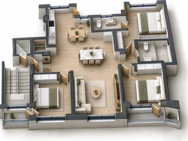 Piso en venta en Lugo, San Roque As Fontiñas. INMOBILIARIA SILVA PRESENTA ESPECTACULAR PISO TOTALMENTE REFORMADO, CON CASI 100 M² ÚTILES. Pisos.