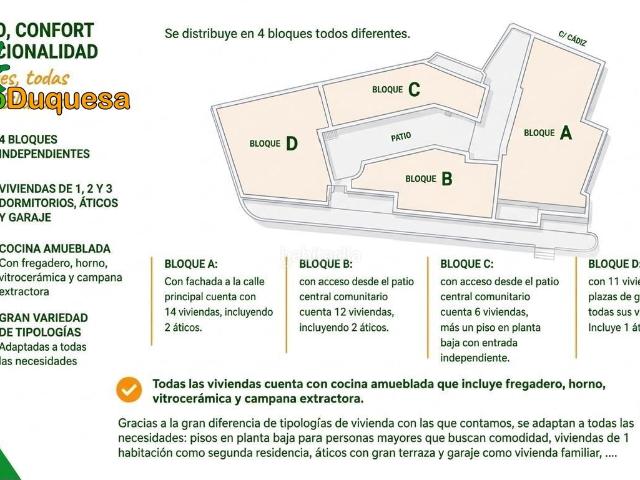 Piso en venta en Lanjarón. OBRA NUEVA Piso de 3 Dorm. y 1 Baño en LANJARÓN. Pisos.