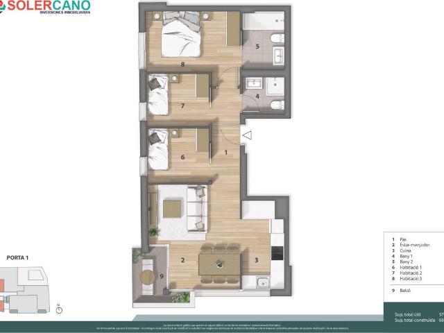 Piso en Venta en Les Roquetes