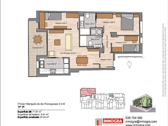 Piso en Venta en Lledoner