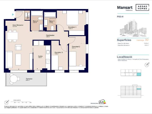 Piso en Venta en Llevant