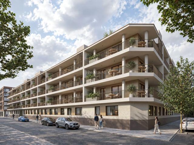 Piso en venta en Puçol, Zona Alta. Piso de 3 dormitorios, pasante, 92,10 m² + terraza 12,60 m² 104,70 m² total Residencial Via Valentia, Puçol. Pisos.