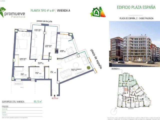 Piso en Venta en Palencia