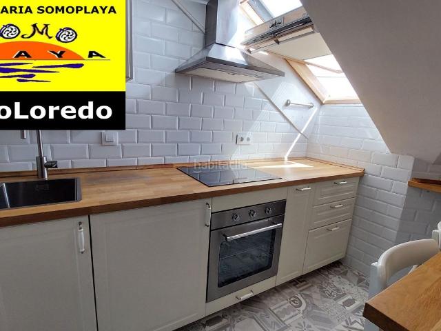 Piso en venta en Ribamontán al Mar, Loredo. LOREDO. Ático dos dormitorios. Pisos Ribamontán al.