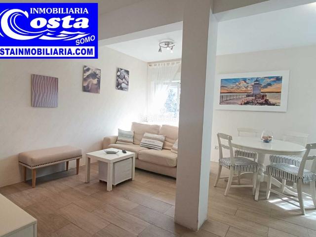 Piso en venta en Ribamontán al Mar, Somo. Somo. Soleado y amplio piso de 3 habitaciones. Pisos Ribamontán al.