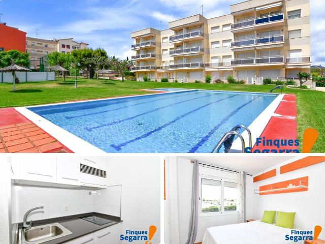 Piso en venta en Roda de Barà Costa Dorada. Piso reformado con piscina comunitaria. Pisos Roda de.