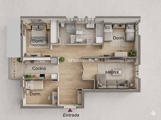 Piso en Venta en San Adrián