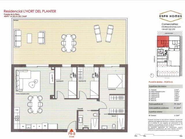 Piso en venta en Selva del Camp La. Piso en la Selva del Camp. Pisos Selva del Camp.