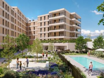 Piso en venta en Plaça Marconi - Terraza