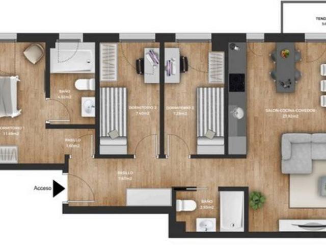 Piso en Venta en Sierrapando