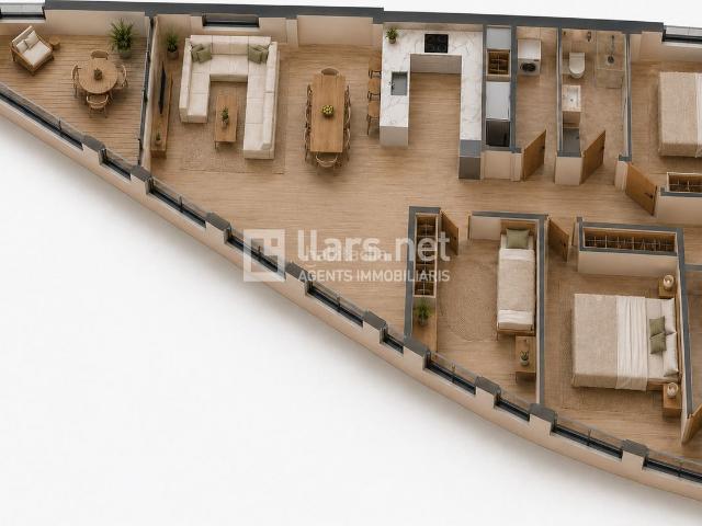 Piso en venta en Sitges, Centre Costa Dorada. Pis d'obra nova amb terrassa de 16 m² al centre de Sitges. Pisos.