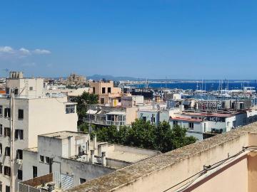 Plaça de la Porta del Camp, Ciutat Antigua, Palma de Mallorca, Mallorca, Islas Baleares