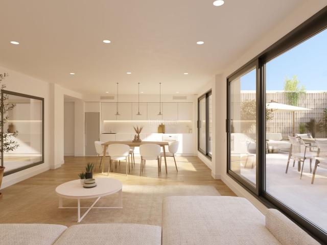 Piso en venta en Terrassa, Can Palet. Planta baja de 119,70m2 c + 2 terrazas jardín de 51m2 y 22,50m2. Pisos.