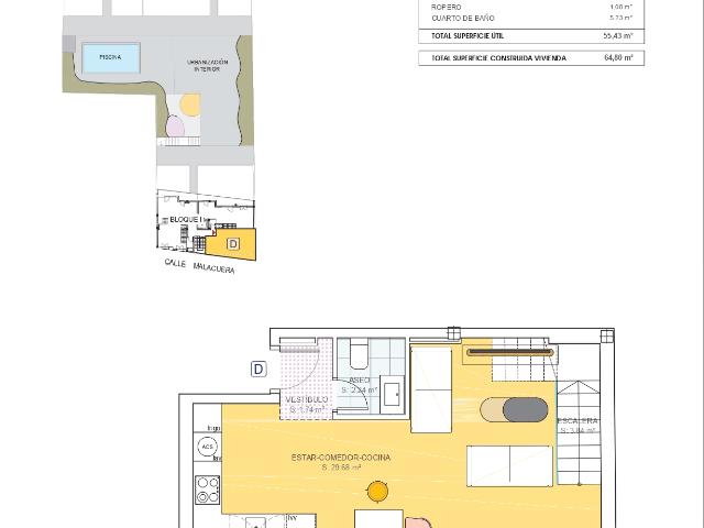 Piso en venta en Torrelaguna, Calle malacuera 59