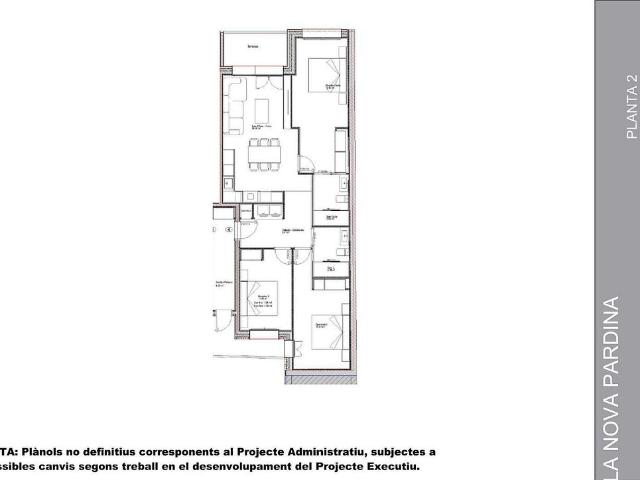 Piso en venta en urbanización El Bedrà, Aixirivall, de 105 m² 3 habitaciones por 575.000