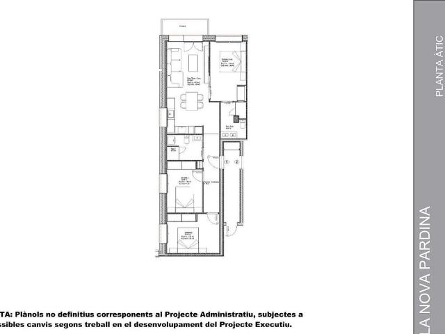 Piso en venta en urbanización El Bedrà, Aixirivall, de 95 m² 3 habitaciones por 625.000