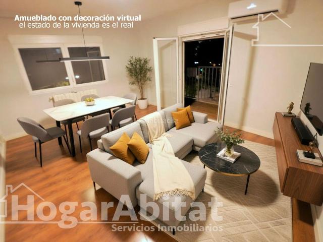 Piso en venta en Valencia, Mestalla. REFORMADO! EXTERIOR CON ASCENSOR, BALCÓN Y TERRAZA. Pisos.