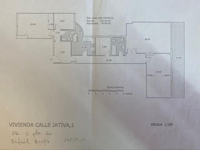 Piso en venta en València, Valencia Costa Valencia