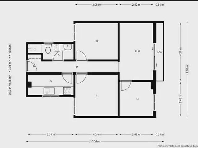 Piso en venta en València, Valencia Costa Valencia